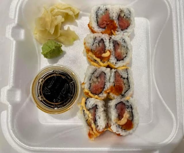 Spicy Tuna Roll.