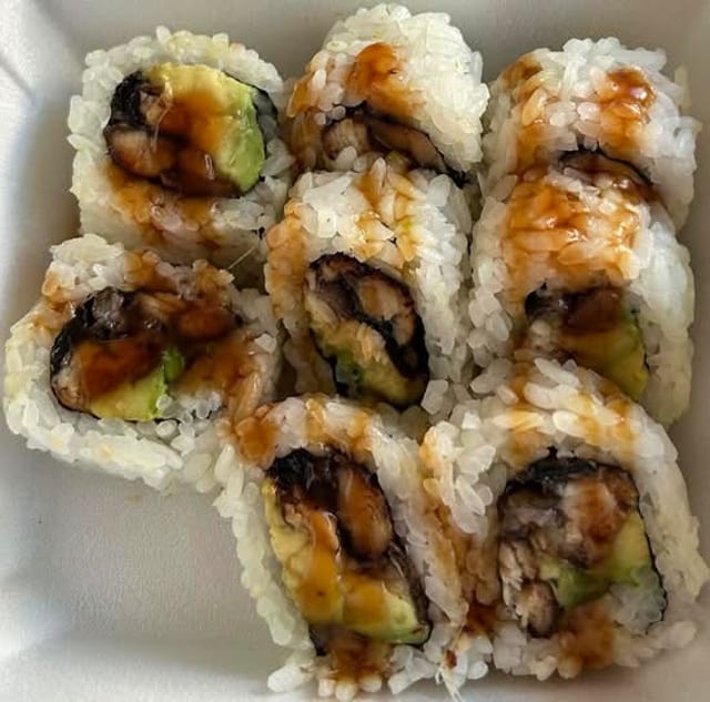 Avocado Roll & Cucumber Roll.