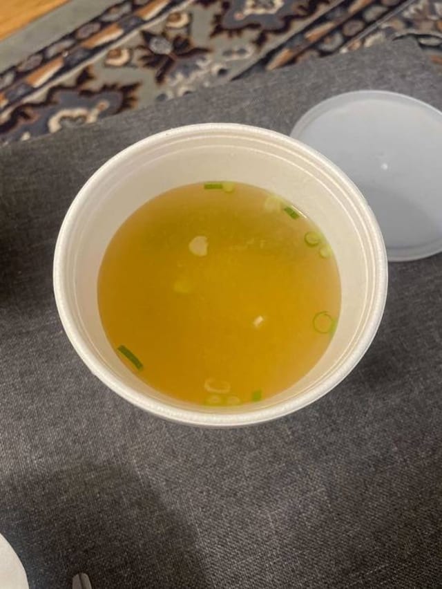 Miso Soup.
